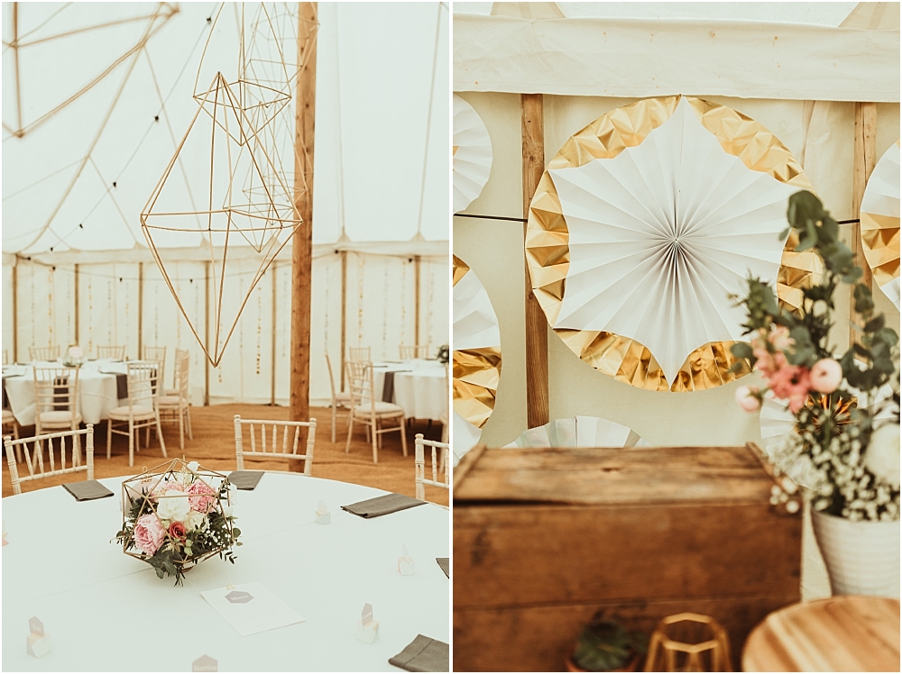 Geometric Wedding Design Ideas DIY