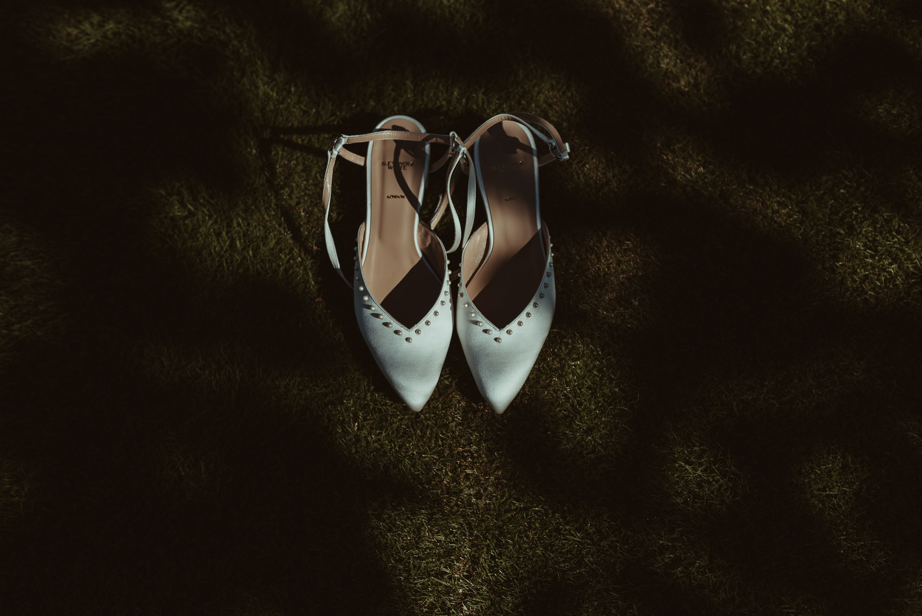 Alexander White Wedding Shoes Market Drayton - Jess Soper Photography