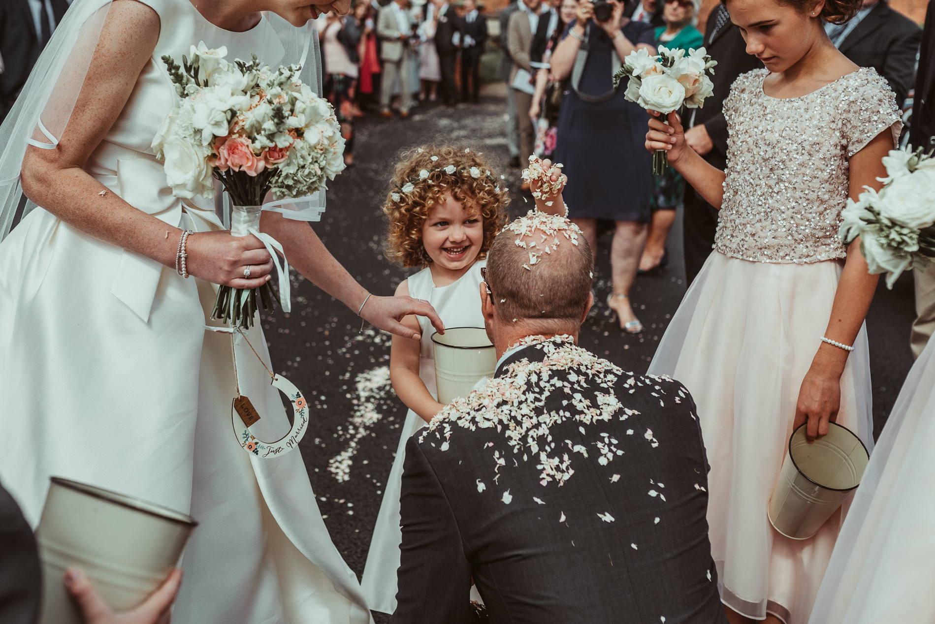 Throwing Confetti Market Drayton Wedding - Jess Soper