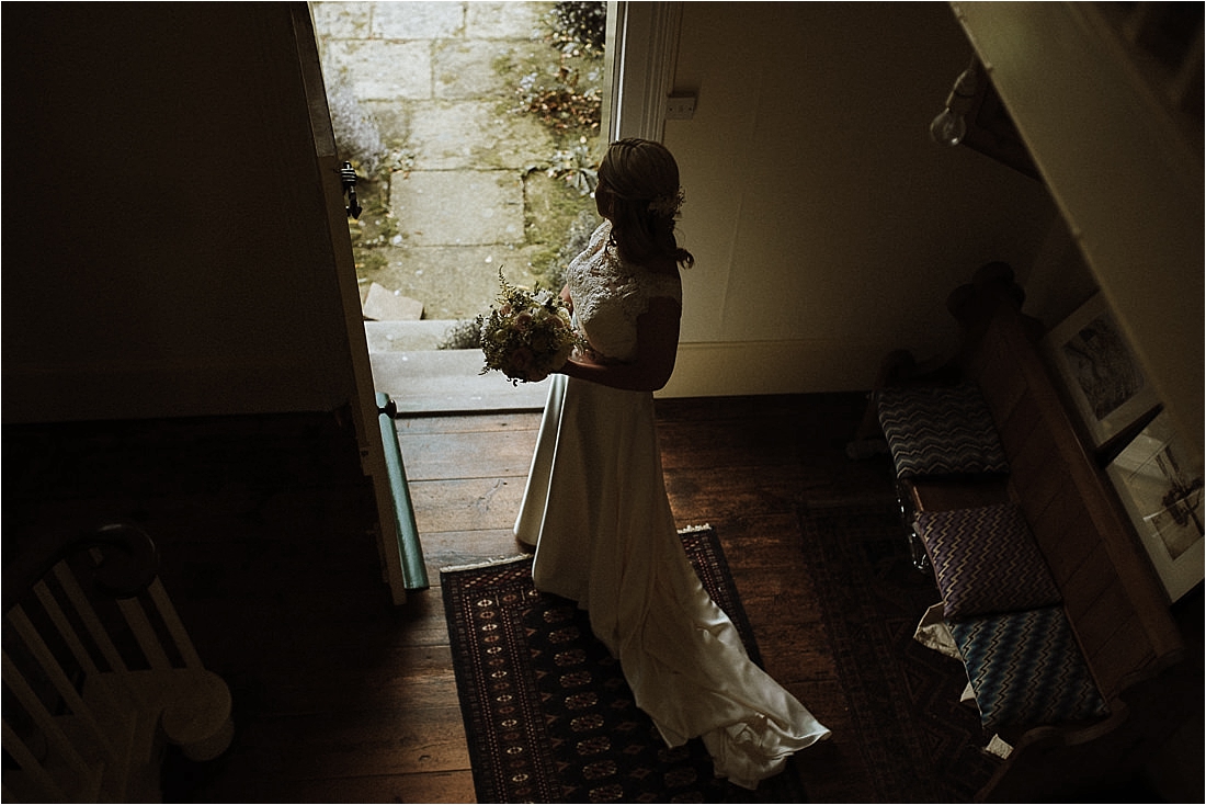 Bride at a farm wedding Essex // Jess Soper Photography