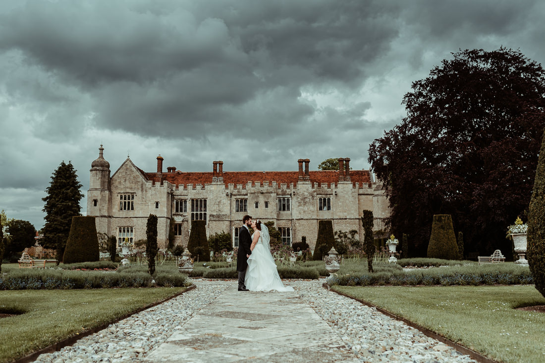 Married couple at Hengrave Hall