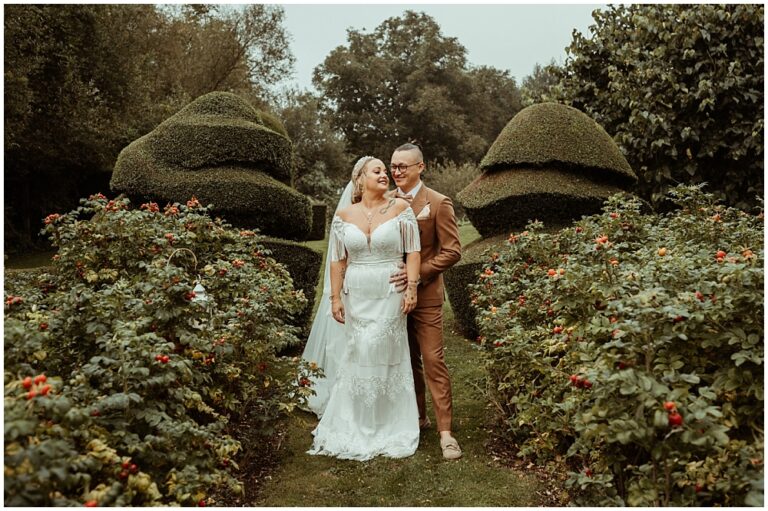 Kersey Mill Wedding with unique Boho dress